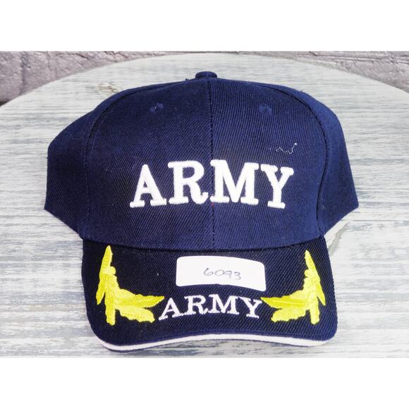US Army Scrambled Egg Adjustable (Hook & Loop) Hat CapOne Size Fits Most - Picture 14 of 14